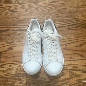Adidas Stan Smith White Lace-Up Sneakers